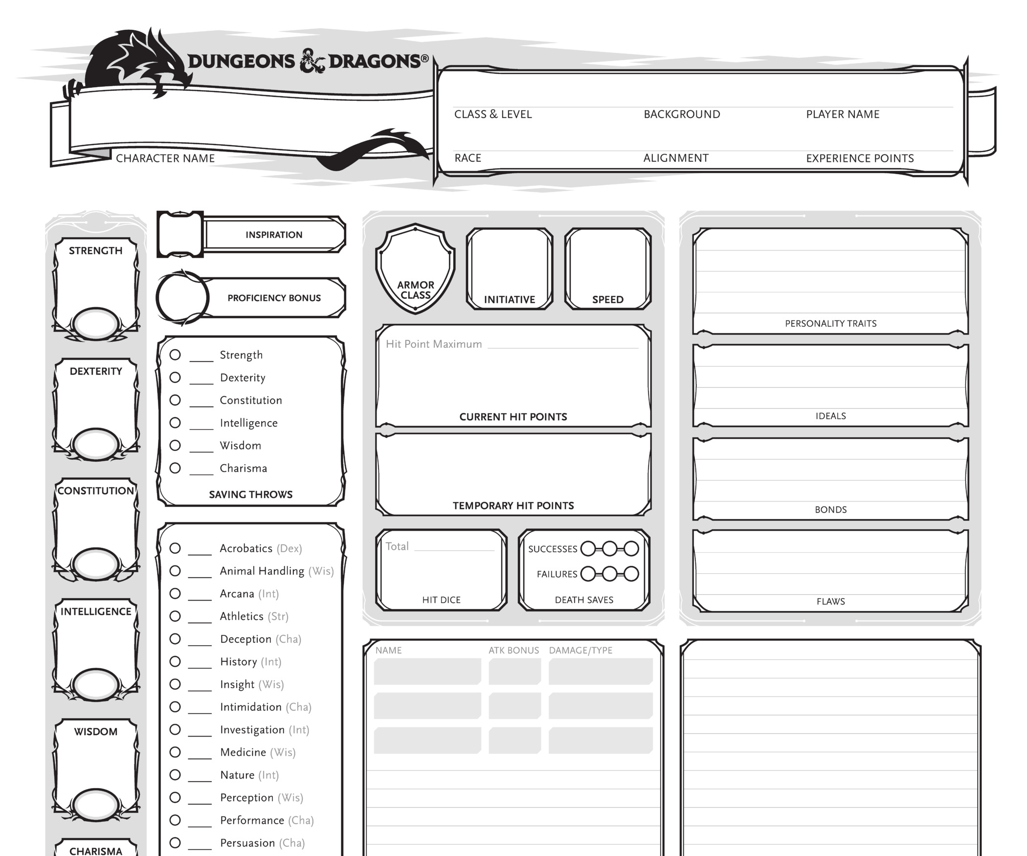 L5r 4th edition character sheet